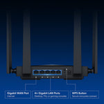 Cudy BE3600 Gigabit Wi-Fi 7 Router (WR3600) - Black