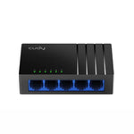 Cudy GS105D 5 Port Gigabit Desktop Switch - Black - Black