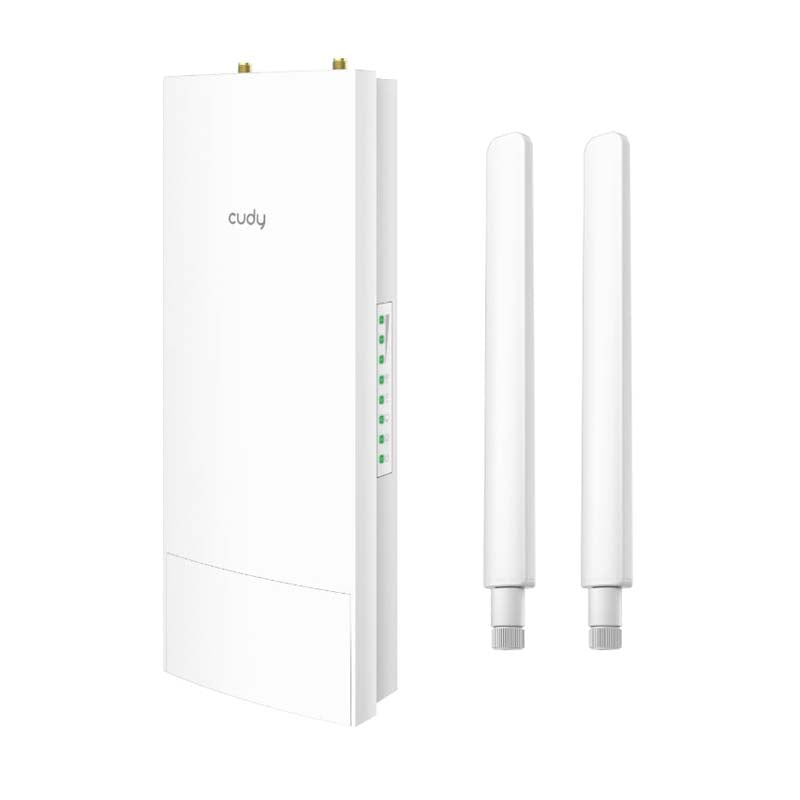 Cudy LT500 4G LTE Outdoor Wi-Fi Router - White - White