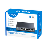 Cudy R700 Gigabit Multi-WAN VPN Router - Black