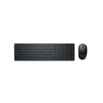 Dell KM5221W Pro Wireless Keyboard and Mouse - Black - Black