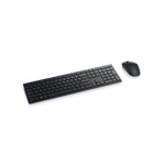 Dell KM5221W Pro Wireless Keyboard and Mouse - Black - Black