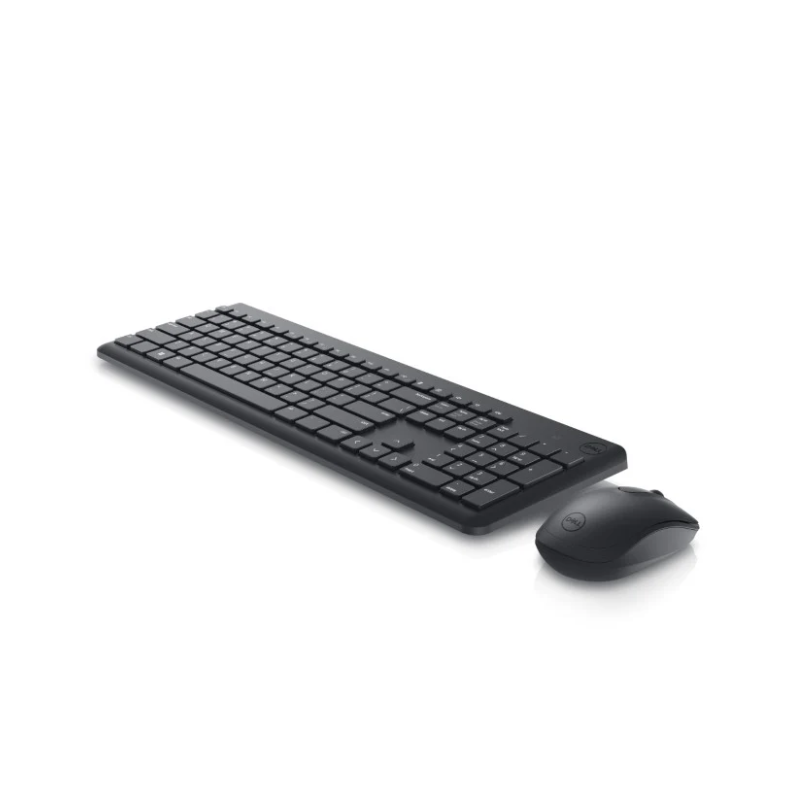 Dell Wireless Keyboard and Mouse - KM3322W - US International (QWERTY) - Black - Keyboard and Mouse Combo