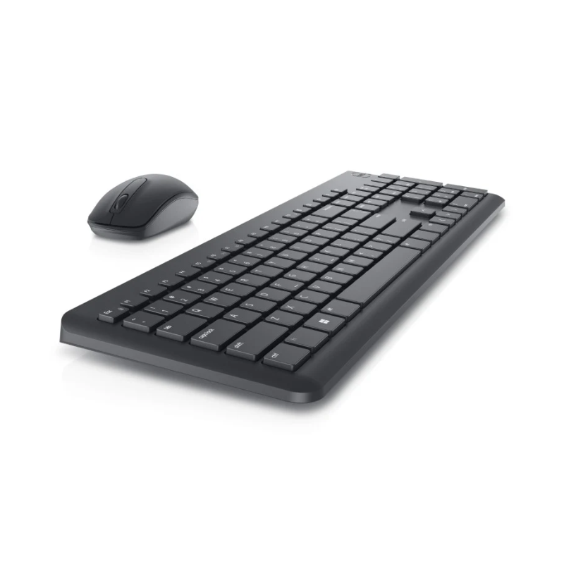 Dell Wireless Keyboard and Mouse - KM3322W - US International (QWERTY) - Black - Keyboard and Mouse Combo
