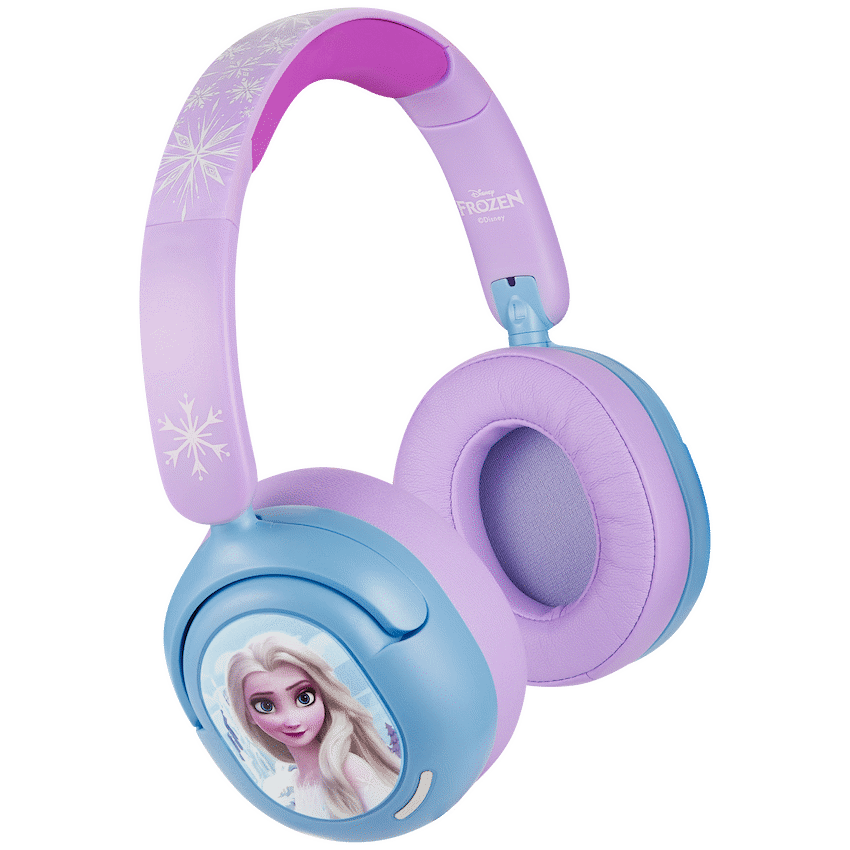 Disney Frozen ANC Padded Bluetooth Headphones - Purple - Audio