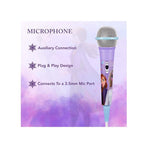 Disney Frozen Handheld Auxiliary Microphone - Pink