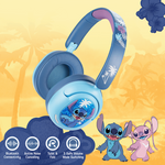 Disney Stitch ANC Padded Bluetooth Headphones - Audio