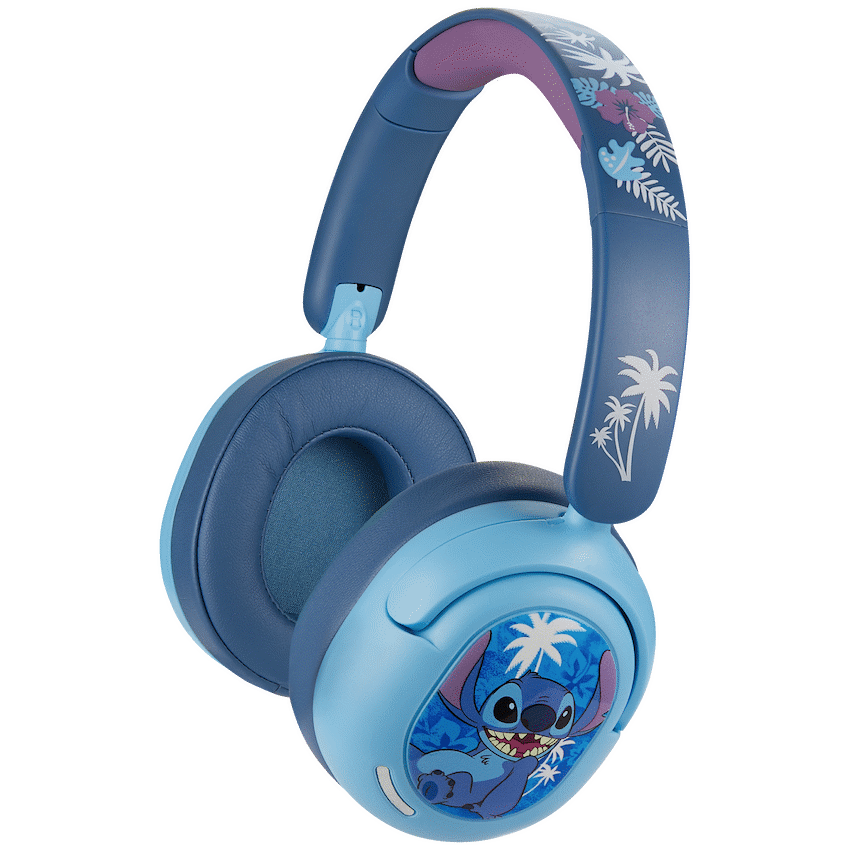 Disney Stitch ANC Padded Bluetooth Headphones - Audio