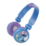 Disney Stitch Bluetooth Padded Headphone with Removable Cups - Blue - Audio