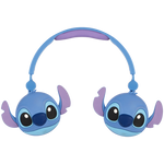 Disney Stitch Bluetooth Padded Headphone with Removable Cups - Blue - Audio