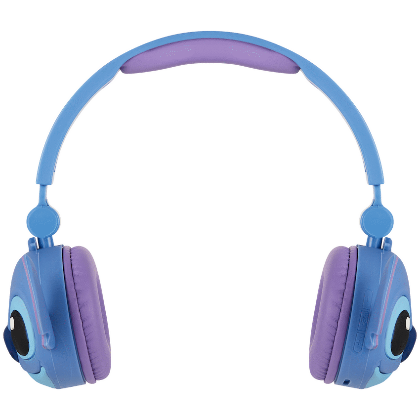 Disney Stitch Bluetooth Padded Headphone with Removable Cups - Blue - Audio