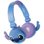 Disney Stitch Bluetooth Padded Headphone with Removable Cups - Blue - Audio