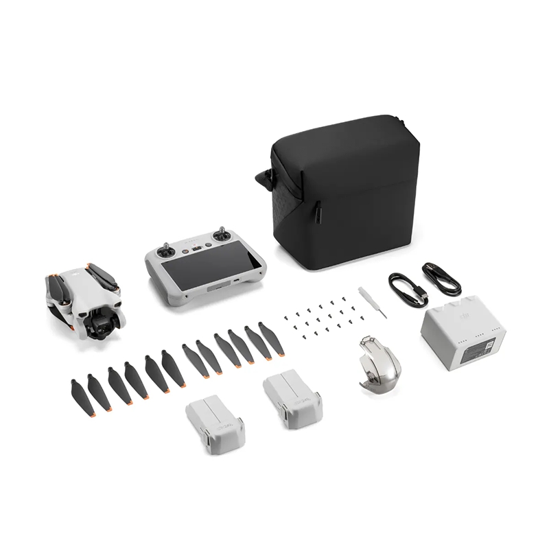 DJI Mini 3 Fly More Combo (DJI RC Controller) - Grey