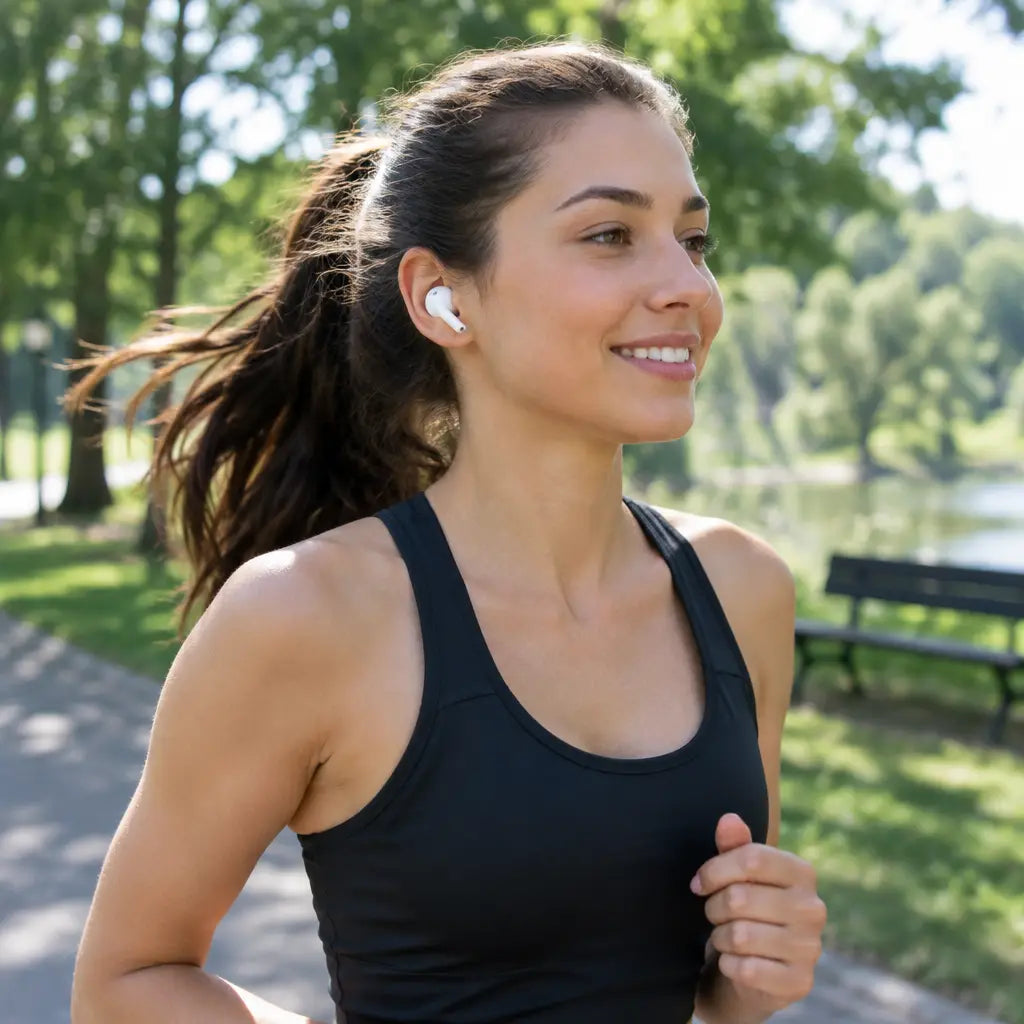 Amplify Buds Series True Wireless Earphones with Silicone Accessories - Black