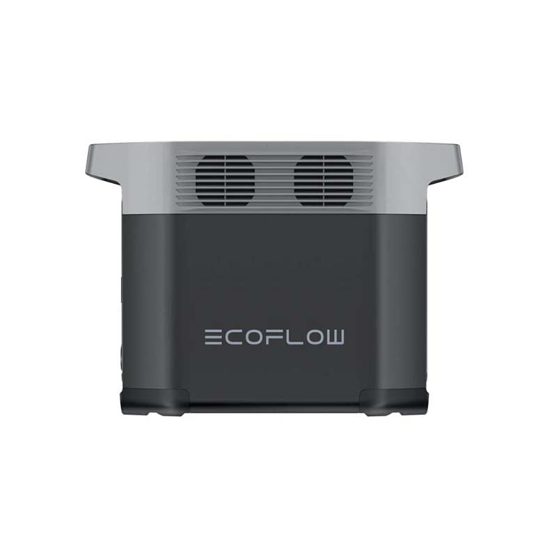 Ecoflow Delta 2 Lithium Portable 1800W Power Station SA Plug Point - Black