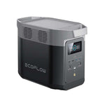 Ecoflow Delta 2 Lithium Portable 1800W Power Station SA Plug Point - Black