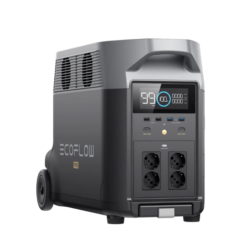 EcoFlow DELTA Pro Portable Power Station 3600Wh 3600W with 1600W Solar Input & Smart Socket