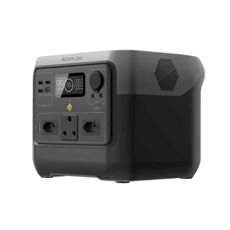 EcoFlow RIVER 2 Pro Portable Power Station 768Wh 800W with 220W Solar Charging – SA Socket