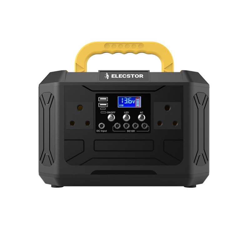 Elecstor 1200W Portable Power Station - 858WH - Black