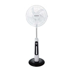Elecstor 18 Inch Rechargeable Pedestal Fan - White - White