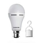 Elecstor B22 7W Rechargeable LED Bulb - Warm White - White