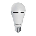 Elecstor E27 7W Rechargeable LED Bulb - Warm White - White
