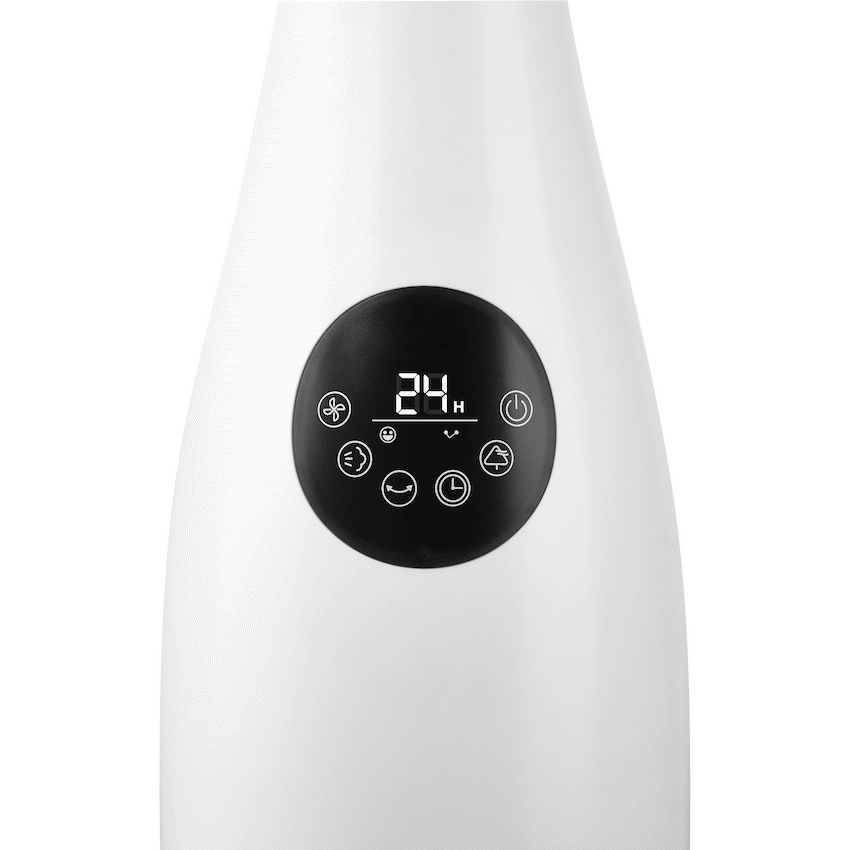 Elektra 2 in 1 Mist Stand Fan and Humidifier with Remote 7 Speed 24H Timer - White - Kitchen and Home