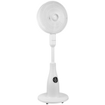 Elektra 2 in 1 Mist Stand Fan and Humidifier with Remote 7 Speed 24H Timer - White - Kitchen and Home