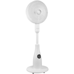 Elektra 2 in 1 Mist Stand Fan and Humidifier with Remote 7 Speed 24H Timer - White - Kitchen and Home