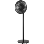 Elektra 30cm 2-in-1 Stand Fan 45W - Black - Black - Kitchen and Home
