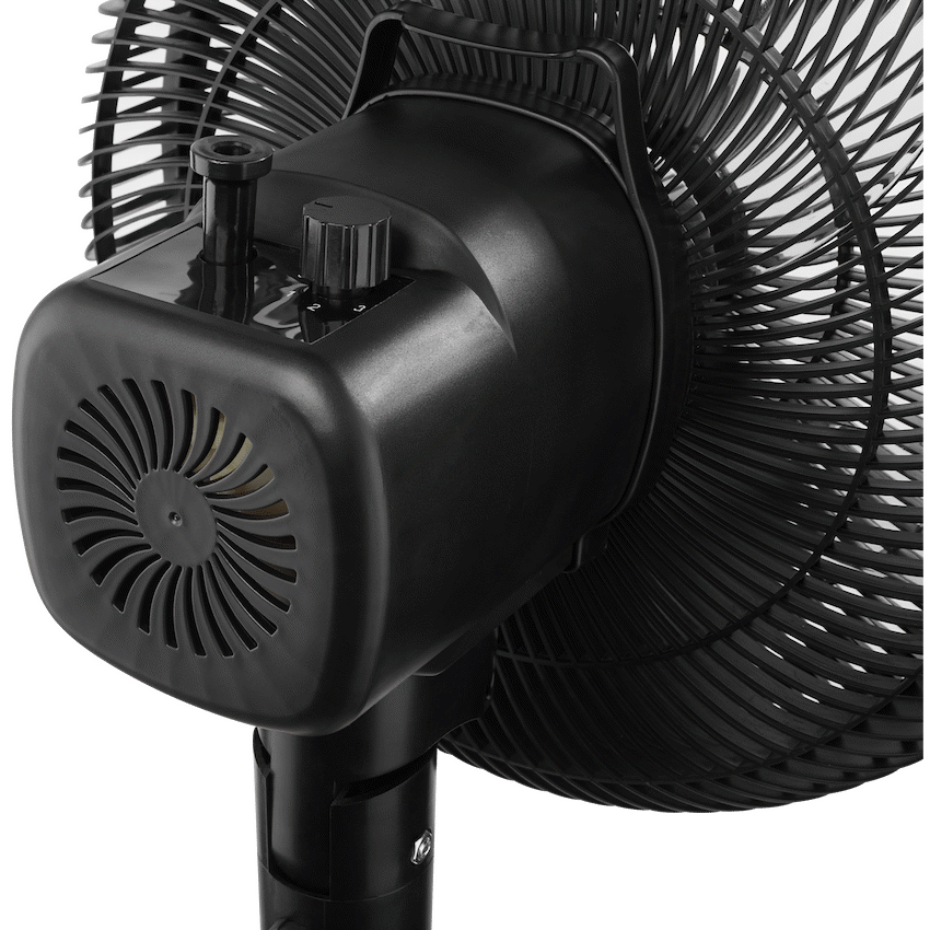 Elektra 30cm 2-in-1 Stand Fan 45W - Black - Black - Kitchen and Home