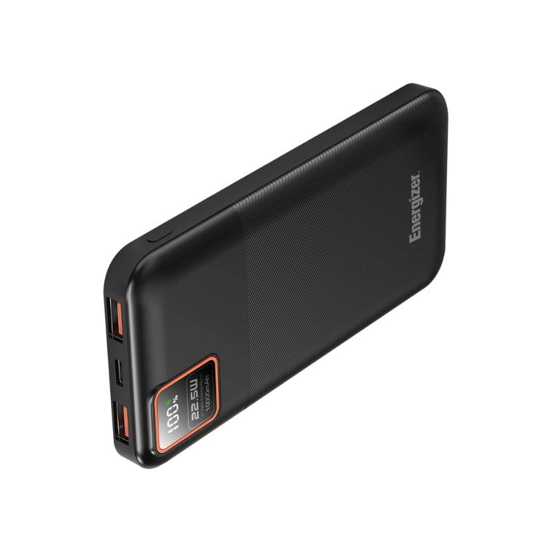 Energizer 10000mah PD Powerbank - Black - Black