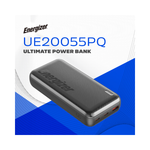 Energizer 20000mah PD Powerbank - Black - Black