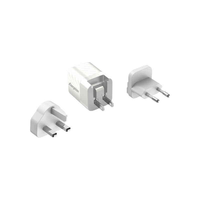Energizer 20W PD Type-C Wall Charger - Silver - Silver