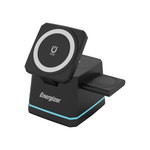 Energizer 22.5W 3-in-1 Wireless Charging Dock - Black - Black