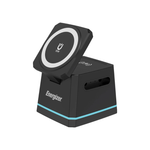 Energizer 22.5W 3-in-1 Wireless Charging Dock - Black - Black
