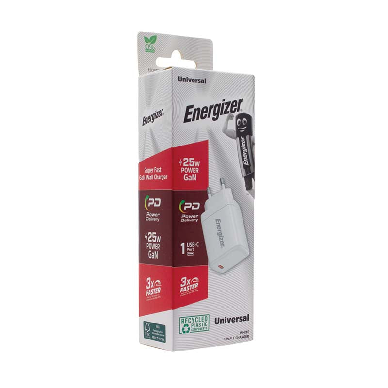 Energizer 25W PD Type-C Wall Charger
