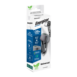 Energizer 38W Dual USB A And Type C Car Charger - Black - Black