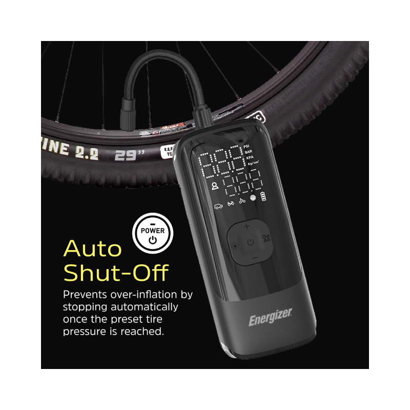 Energizer Air Compressor - Black - Black