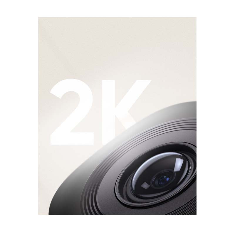 Eufy C220 Indoor Pan & Tilt Security Camera 2K - White