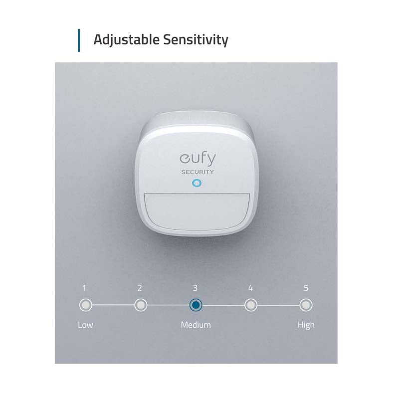 Eufy Security Wireless Motion Sensor - White - White