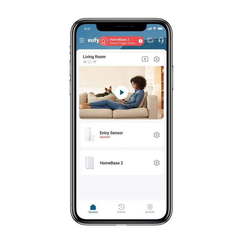 Eufy Smart Security Entry Sensor - White - White