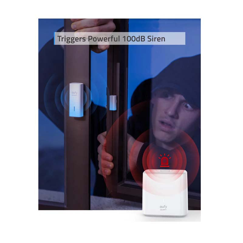 Eufy Smart Security Entry Sensor - White - White