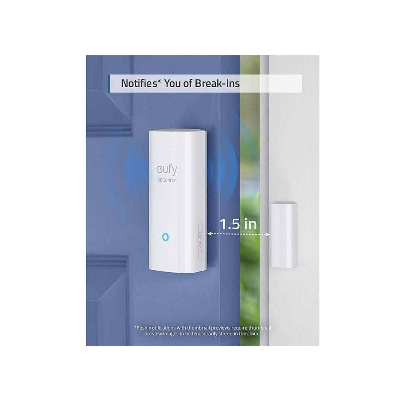 Eufy Smart Security Entry Sensor - White - White