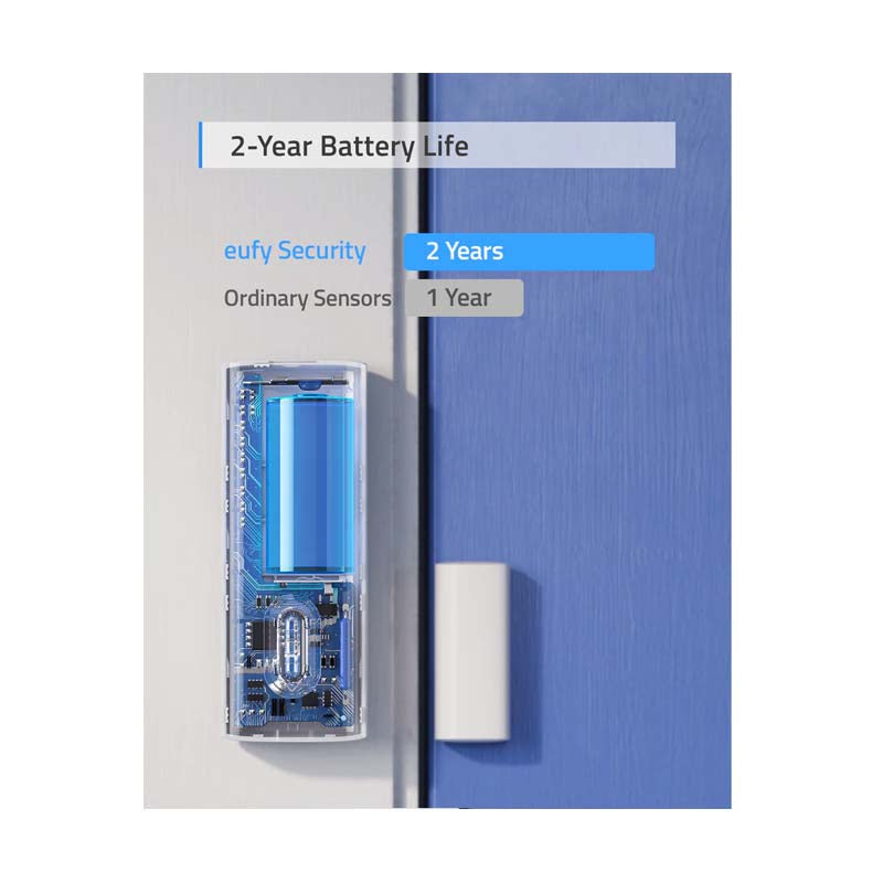 Eufy Smart Security Entry Sensor - White - White