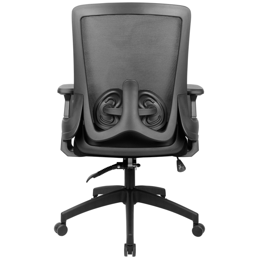 Everfurn Skye Mid Back Office Chair - Black - Furniture