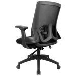 Everfurn Skye Mid Back Office Chair - Black - Furniture