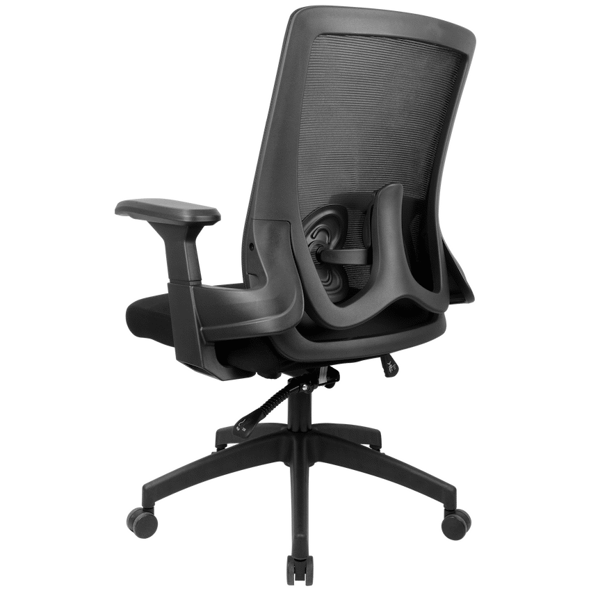 Everfurn Skye Mid Back Office Chair - Black - Furniture