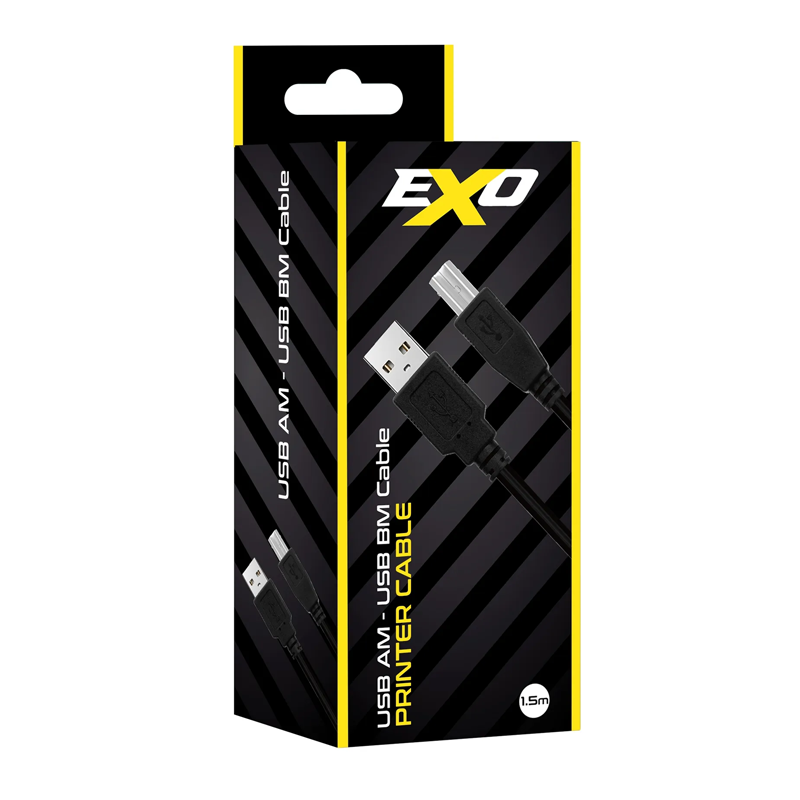 Exo USB 2.0 Type - A to Type - B Printer Cable