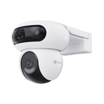 EZVIZ C90 Dual 2K+ Outdoor Pan & Tilt Wi-Fi Security Camera - White - White